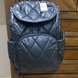 Vera Bradley Quilted Navy Backpack